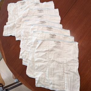 8 Grovia size 2 Infant (7-15 lbs) Prefolds - never used!